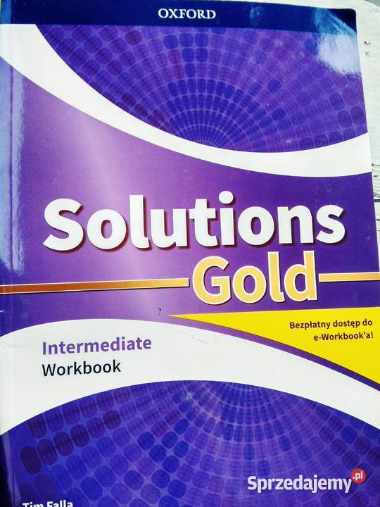 Solutions gold intermediate workbook ćwiczenia Antykwariat Warszawa