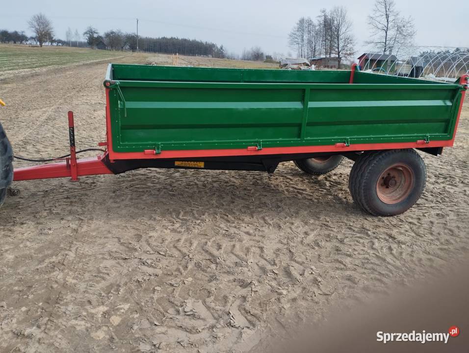 Przyczepa jednoosiowa z kiprem Rzeszów