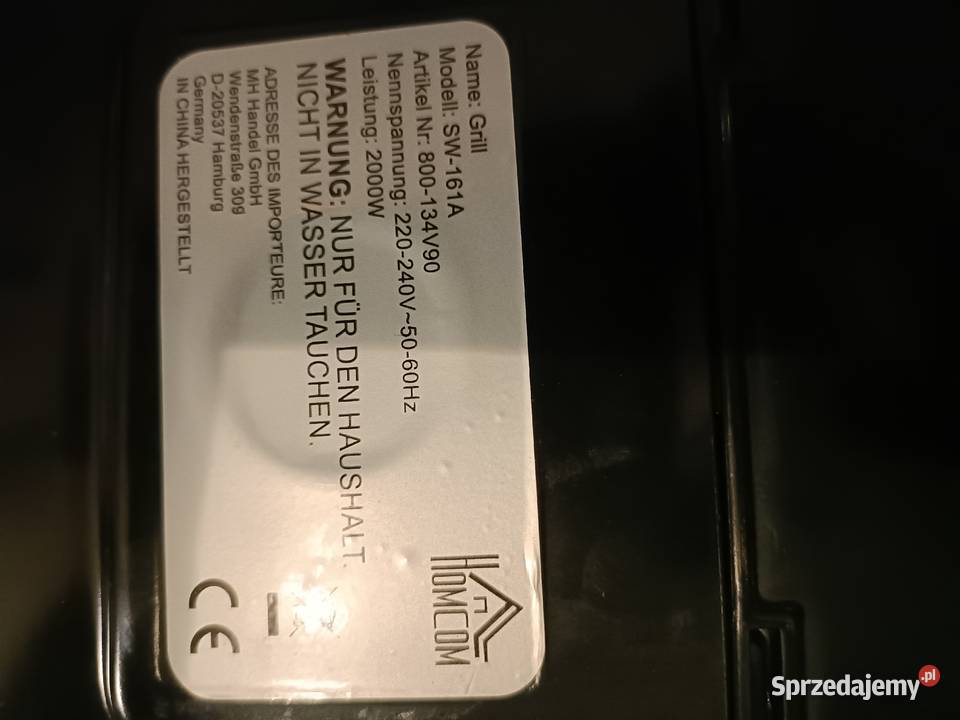 Grill kontaktowy Rybie