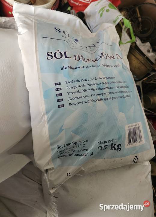 Sól drogowa 25 SPRZEDAM Koszalin sprzedam