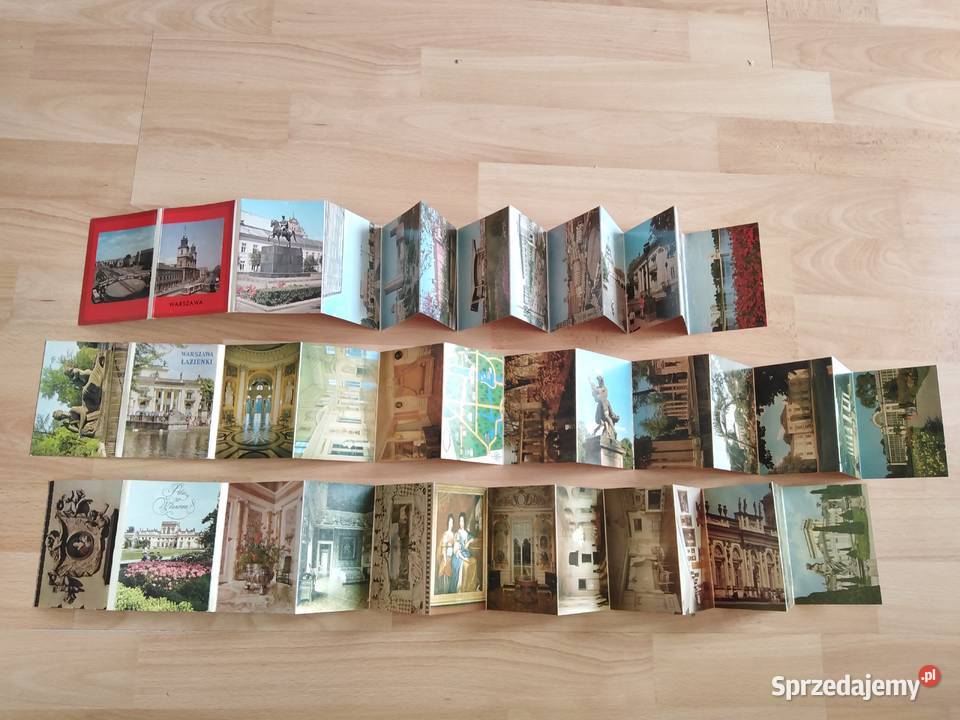 Książeczki Harmonijkowe WARSZAWA Na Zdjęciach Pozostałe Pozostałe Wałbrzych