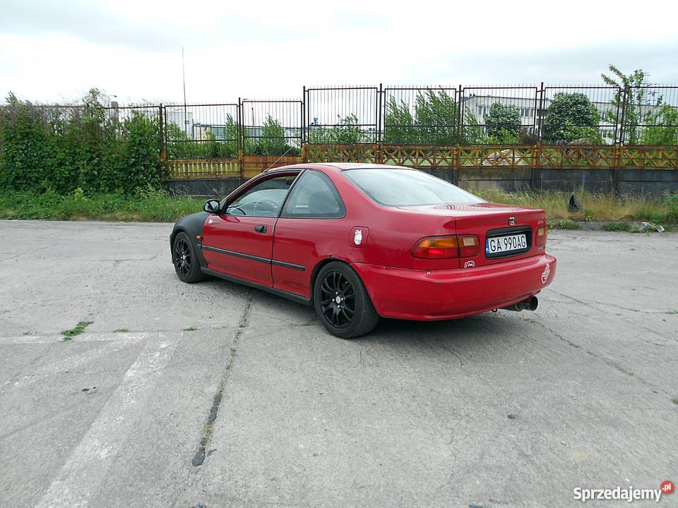 honda civic coupe 16 vtec manualna Gdynia