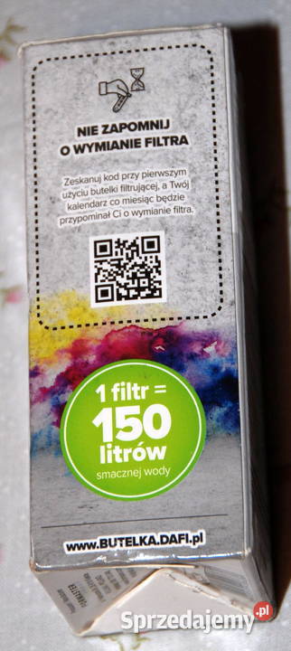 Filtry do butelki wkład filtrujący Dafi 2 Kalinowo