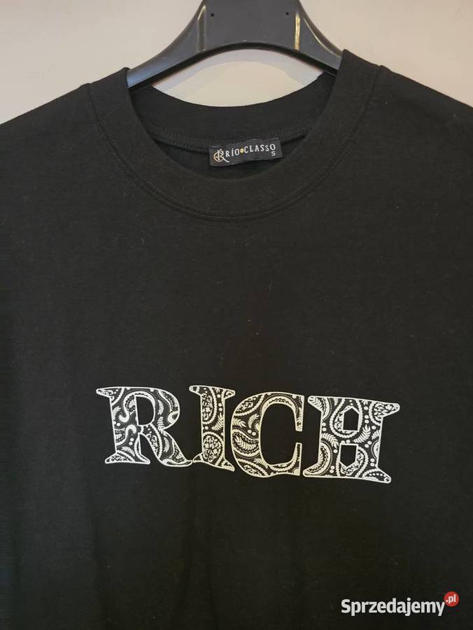 Nowy męski tshir z metki S pasuje do XL Pozostałe Bytom sprzedam