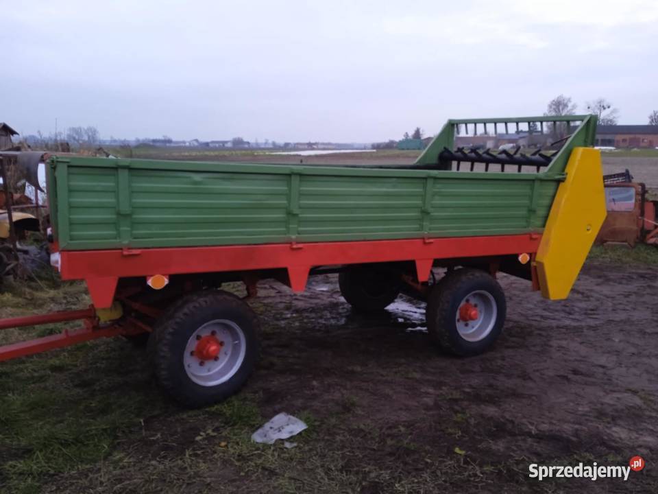 rozrzutnik 4 tony dwuosiowy agromet brzeg unia łódzkie