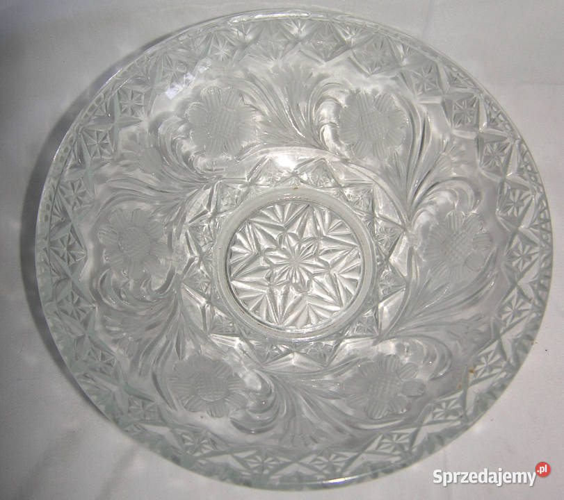 miska szklana vintageDd Porcelana i szkło Bartków