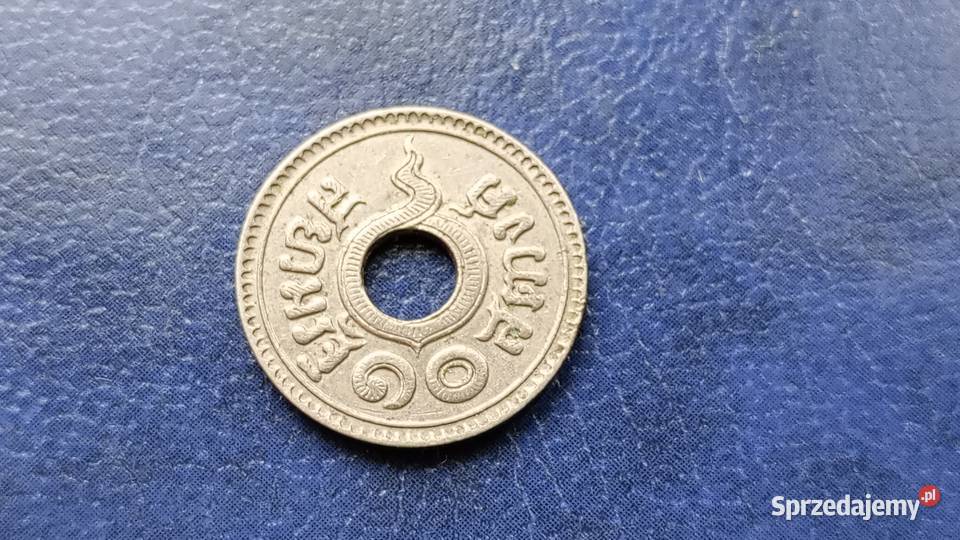 Stare monety 10 satang 1937 Tajlandia Lesko
