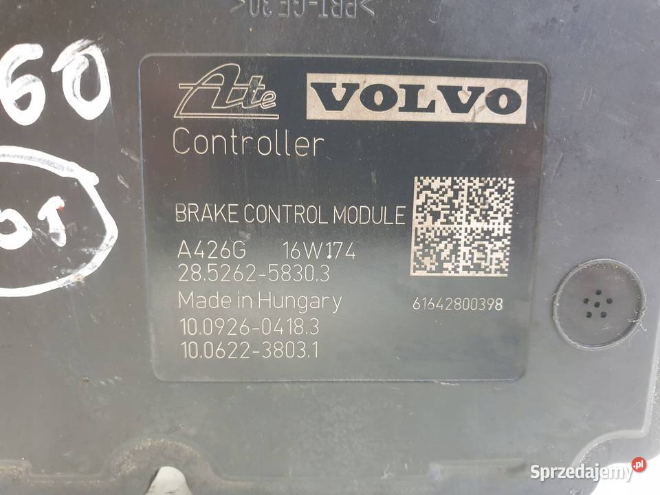 Volvo XC60 POMPA ABS Sterownik P31423348