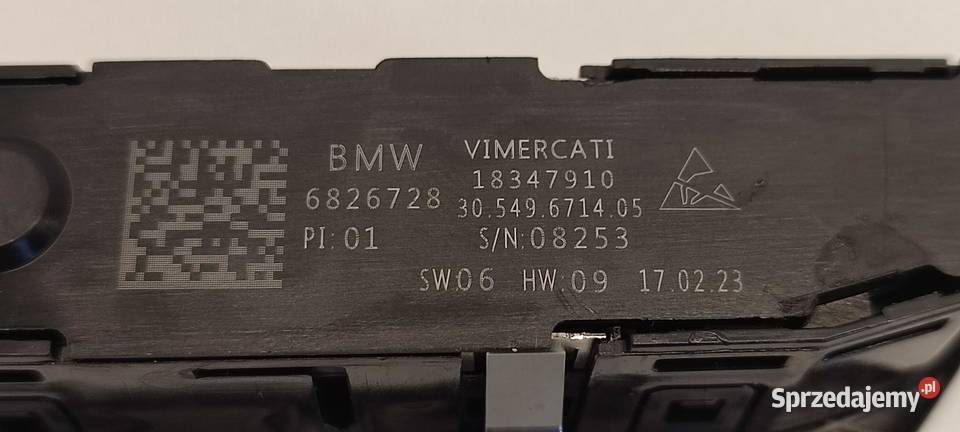BMW 7 G11 PRZEŁĄCZNIK PANEL FOTELA 6826728 dolnośląskie