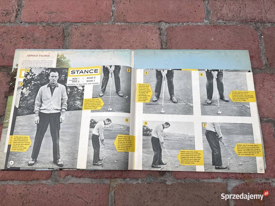 ARNOLD PALMER Personal Golf Instruction LP płyta winylowa Poznań