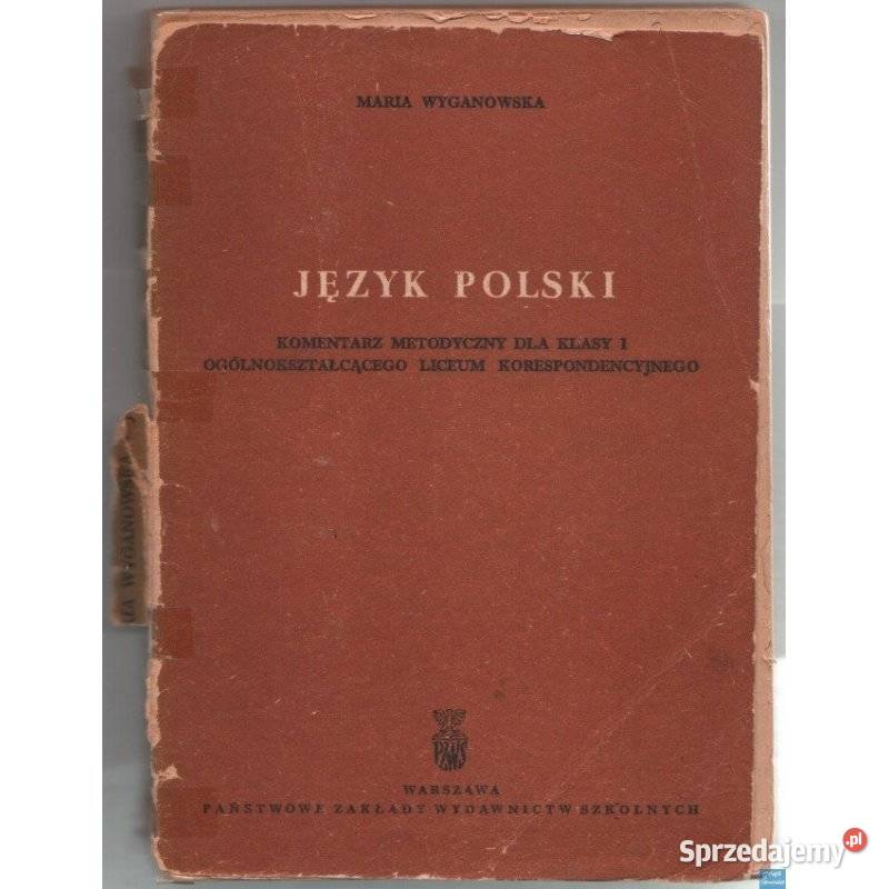 Język Polski Komentarz Metodyczny Wyganowska Siedlce