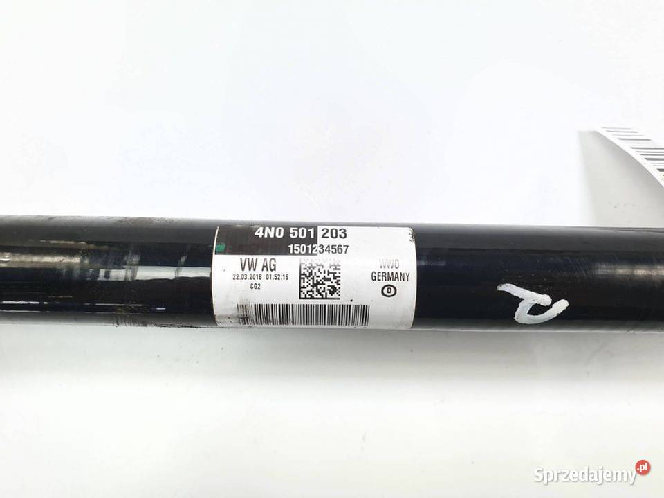 PÓŁOŚ PRAWA TYŁ AUDI A8 D5 4N 4N0501203 Lipno sprzedam