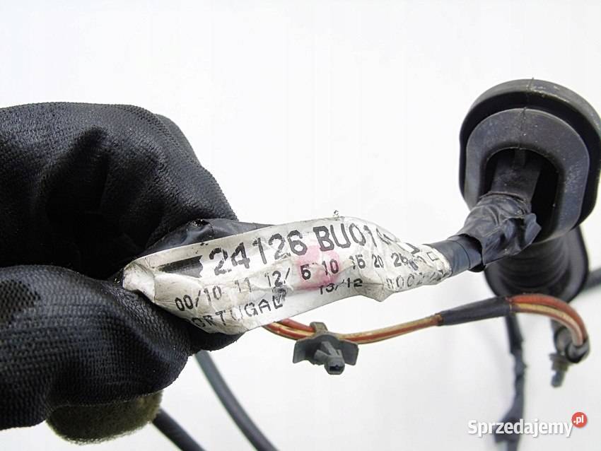 WIĄZKA DRZWI LEWY TYŁ NISSAN ALMERA TINO 2002 22 osobowe