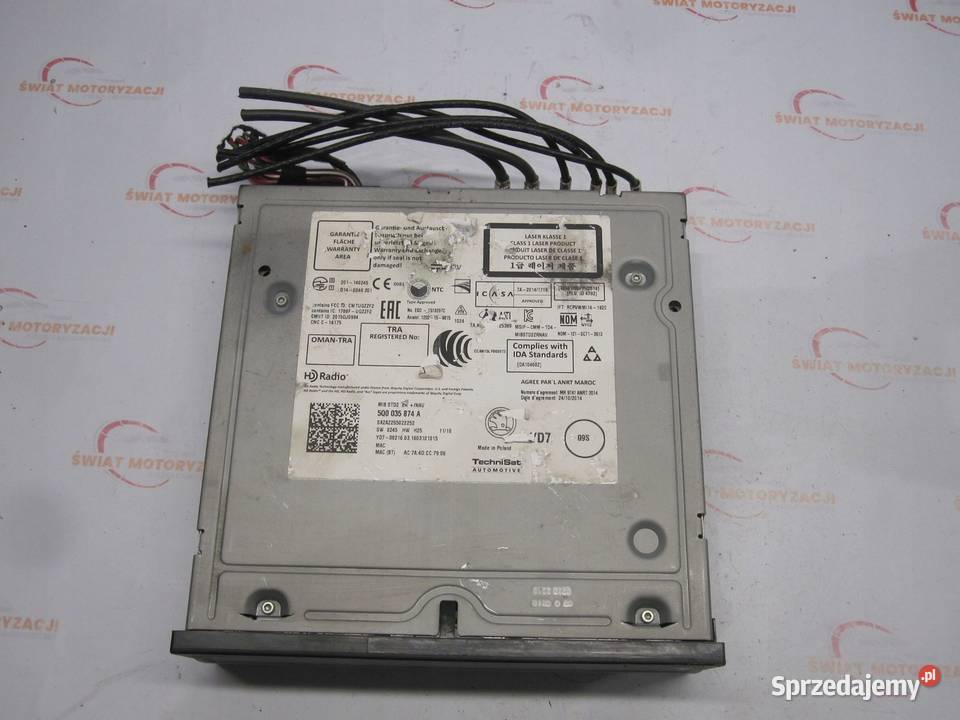SKODA OCTAVIA SUPERB III FABIA czytnik nawigacji sprzedam
