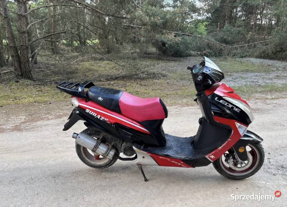 Duży Skuter motorower Leone Surazo 2T pierwszy właściciel Białobłoty