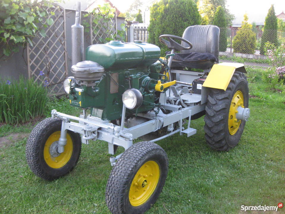 Sprzedam ciągnik traktor sam es z wozem Stobierna