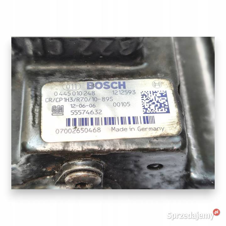 POMPA WTRYSKOWA Opel Zafira C Astra J Insignia Chełm