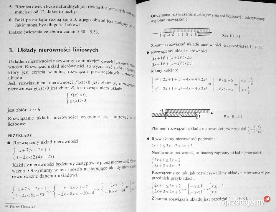Matematyka 1 Maciej Bryński Norbert Dróbka miękka Pozostałe Chełm sprzedam