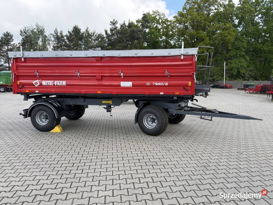Przyczepa rolnicza paletowa MetalFach T9402 6T Metal-Fach Opatówek