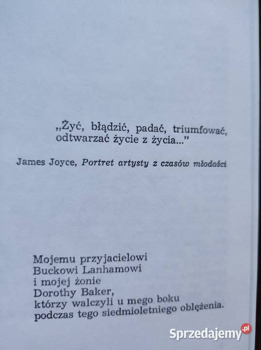 Carlos Baker Ernest Hemingwa Kielce sprzedam