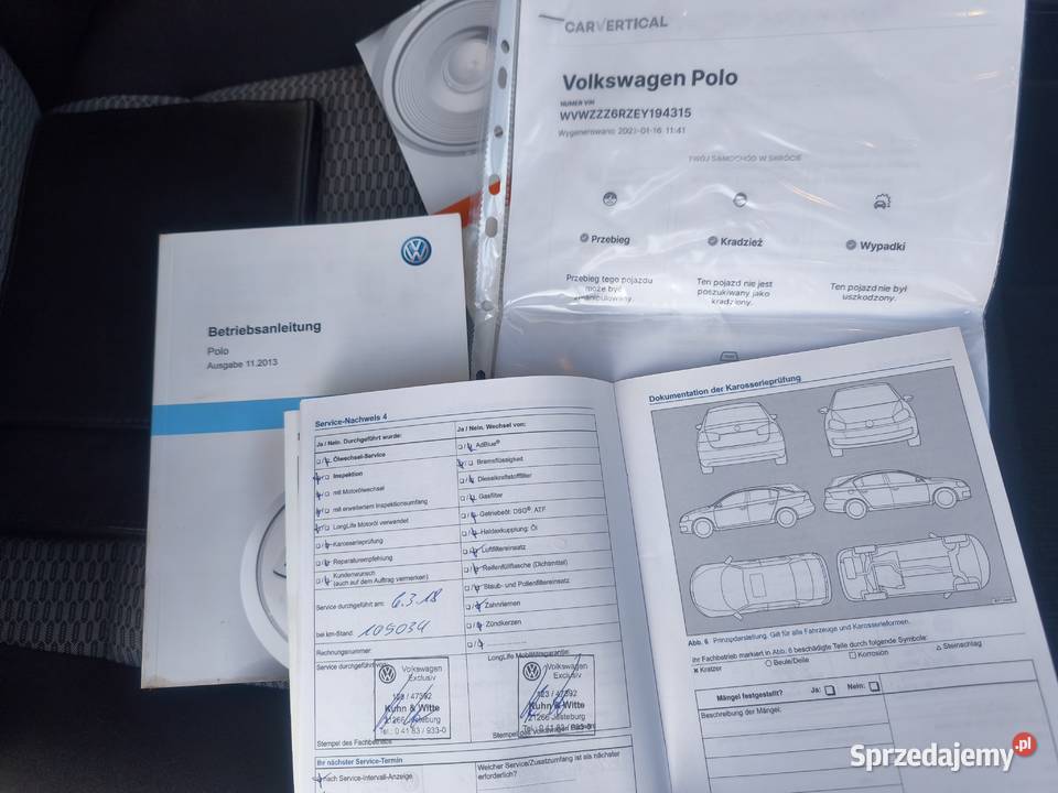 Volkswagen Polo 12 TDI Euro 6 Spalanie 4L100 manualna Polo Kraków