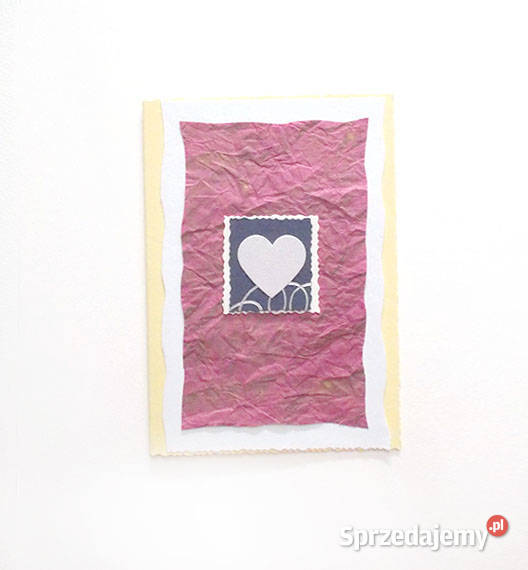 serduszko kartka kartki bez zyczeń kartki firm Rzeszów