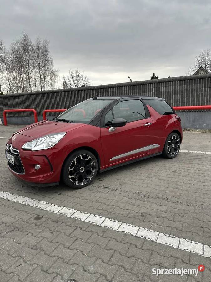 Citroen DS3 Kabriolet Czerwony sprzedam