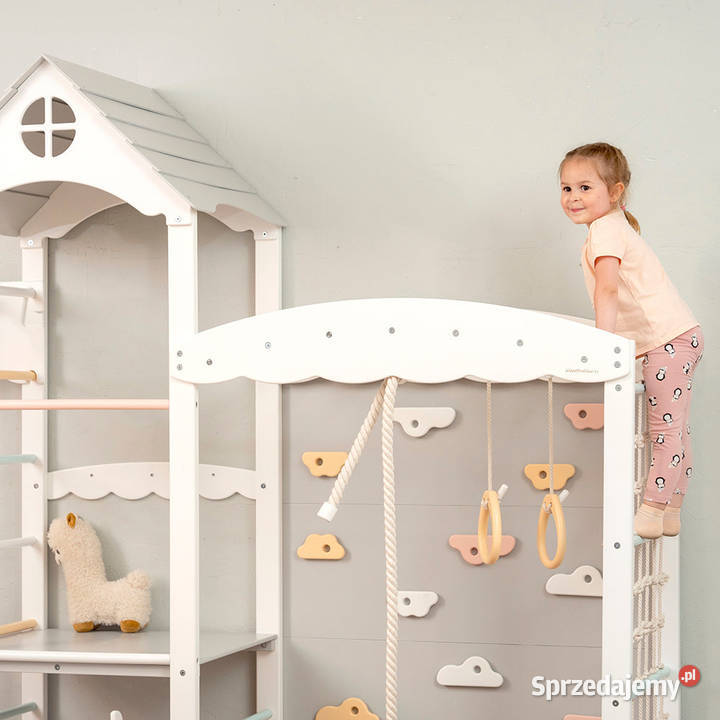 domowy plac zabaw Castle białypastel Kraków sprzedam