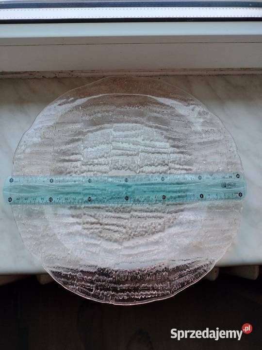 Duża patera talerz iglo 31 blady róż ETDrosd Choszczno sprzedam