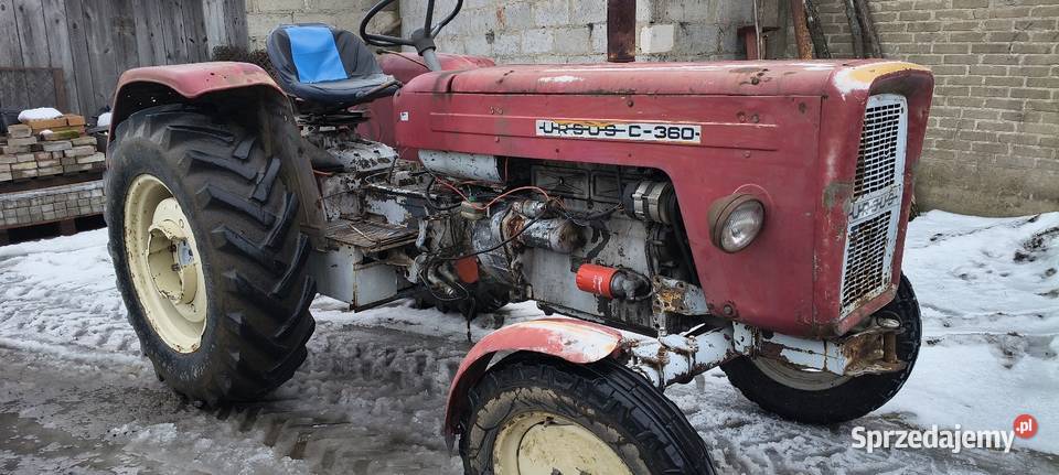 Ursus C360 ze wspomaganiem Skrzynia biegów Manualna Biała Podlaska