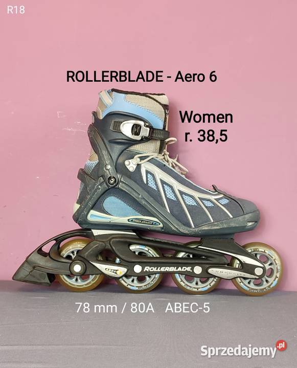 Rolki Rollerblade kobiet Aero 6W Training r 385 Skating Jasień