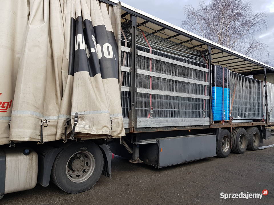 Ogrodzenie budowlane z blachy trapezowej sprzedam