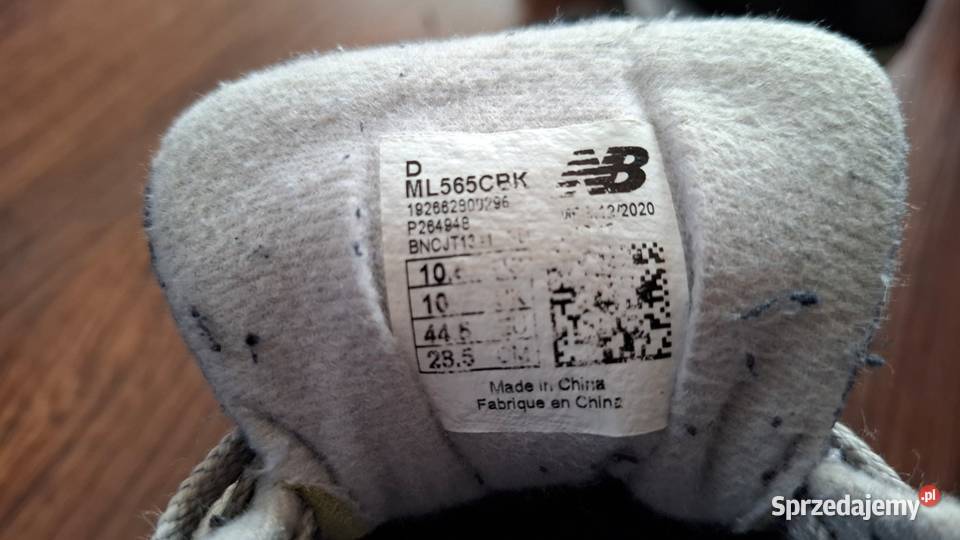 Balance 565 CZARNE długość wkładki 285 New Balance Bielsko-Biała
