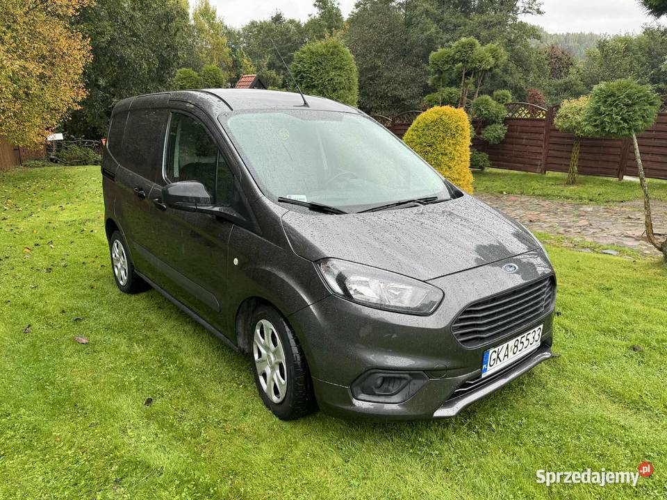Ford transit courier 2021 niski przebieg polskii Mirachowo