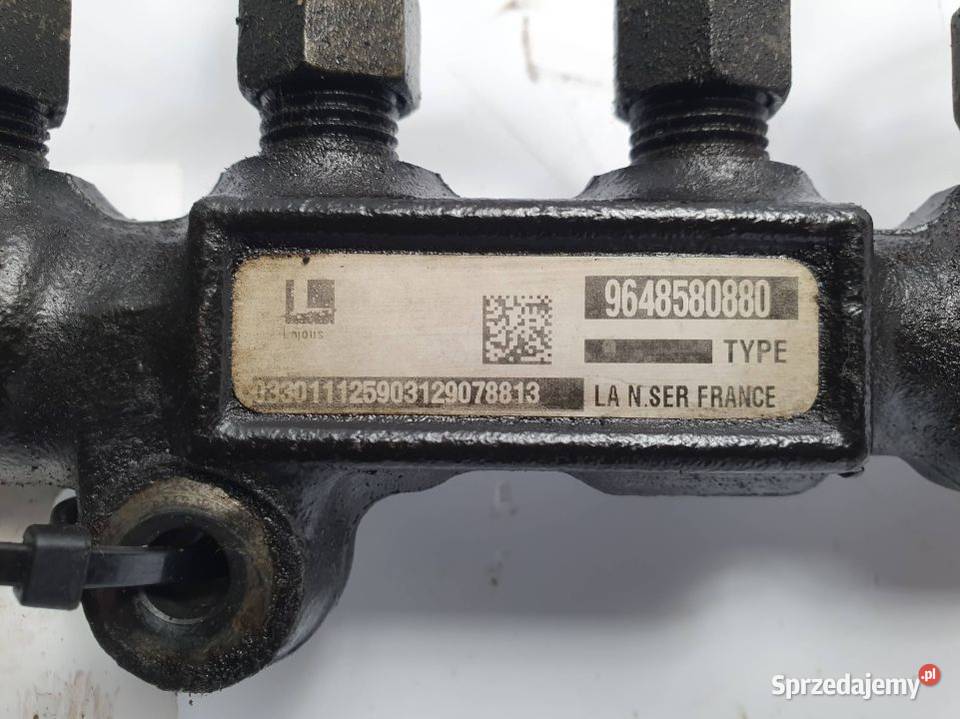 LISTWA WTRYSKOWA FORD FUSION 9648580880 Lipno