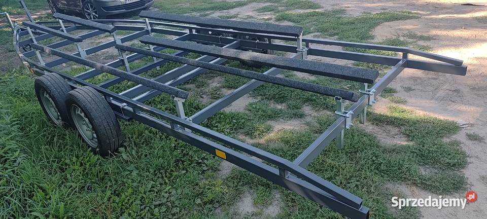 Przyczepa podłodziowa portowa 8m25m 2500dmc mazowieckie Wyszków