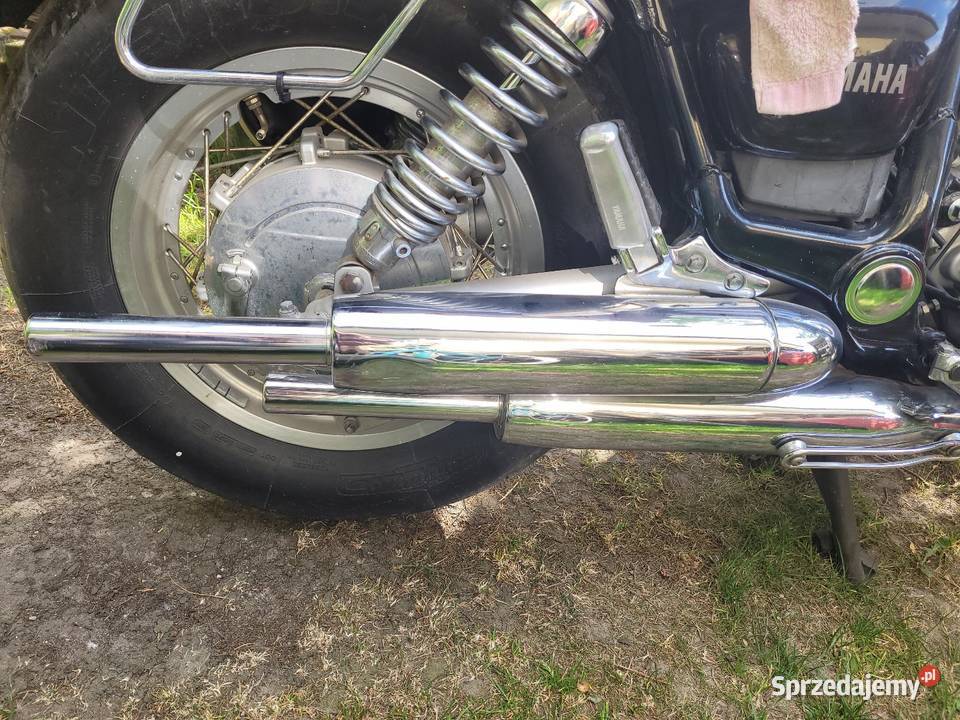Virago kolanko przednie tłumik silnik 750 yamaha Warszawa