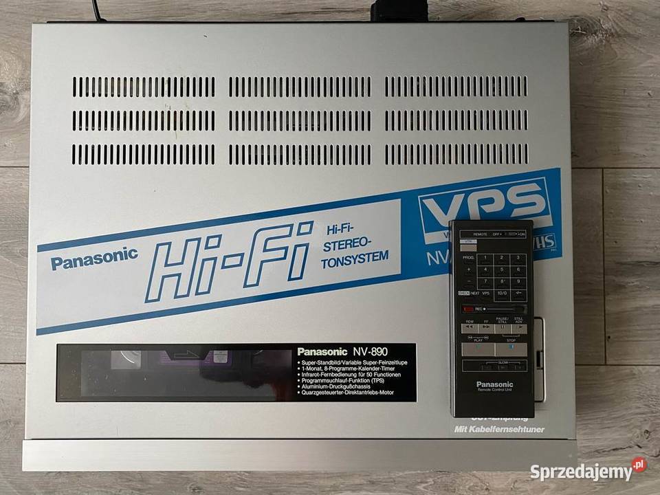 PANASONIC NV 890EG VHS VINTAGE STAN Warszawa