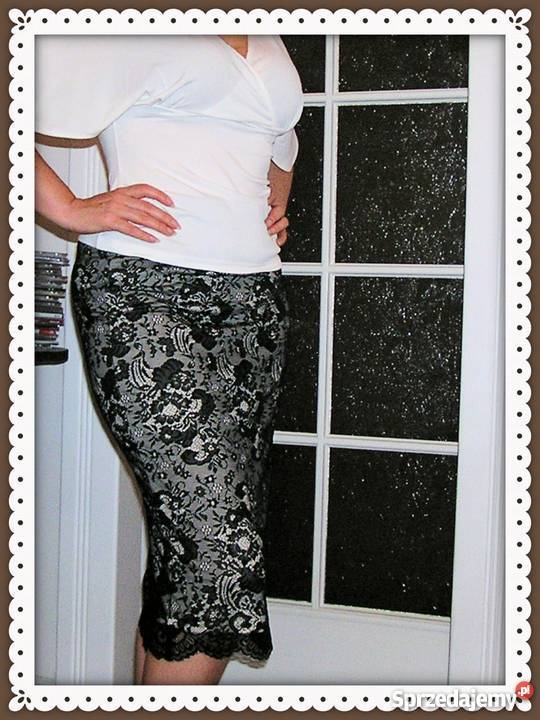 nowa spodnica czarna koronkowa M Spódnice i sukienki Gdańsk