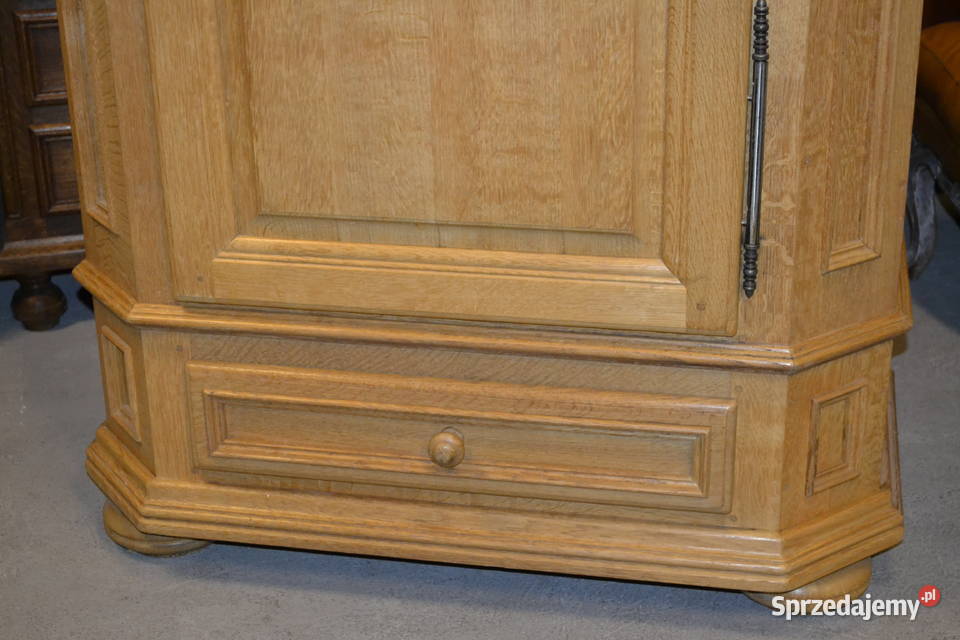 szafa stylowa lity dąb jasna Będzin