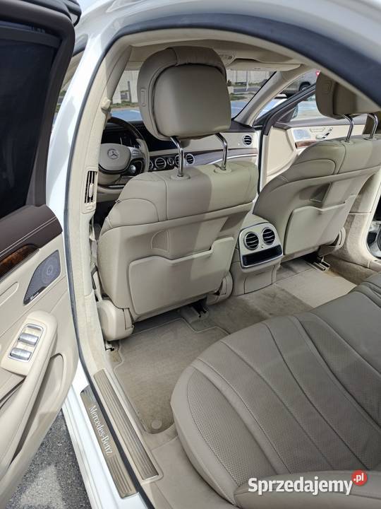 Mercedes S550 V8 biturbo biała perła mazowieckie Radzymin