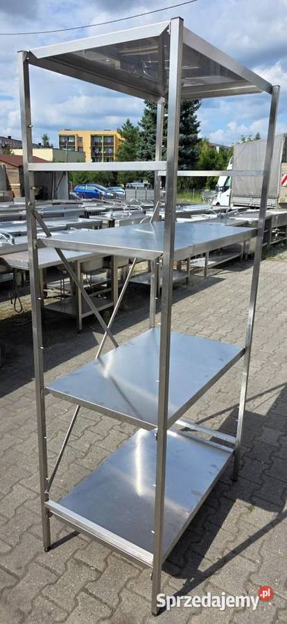 Regał Gastro Nierdzewny 4 Półki 9360200 M981 N Nowe Skalmierzyce sprzedam