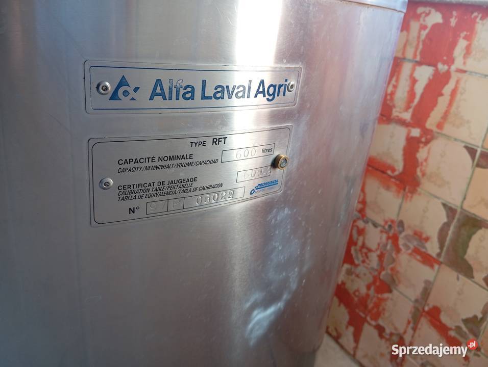 Chłodnia DeLaval 650L Ostróda