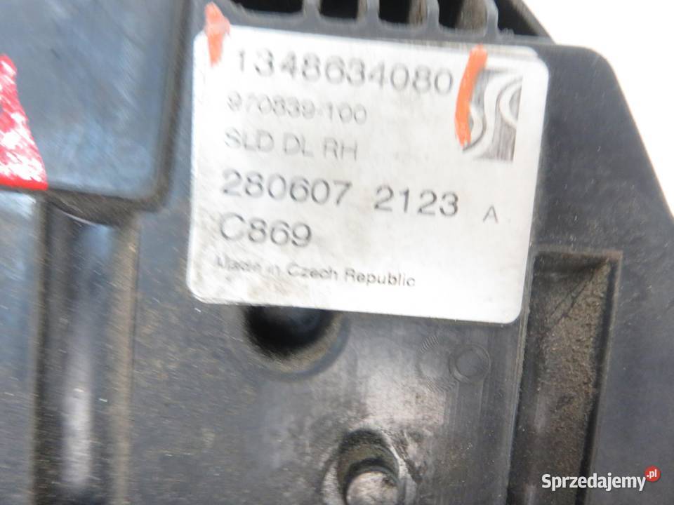 ZAMEK DRZWI PRZESUWNYCH PEUGEOT BOXER II