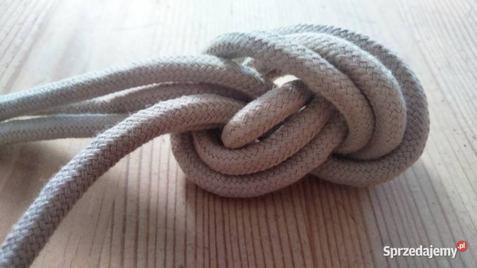 Sznurowadła okrągłe grube długość 60 kolor jasny Ostrów Wielkopolski