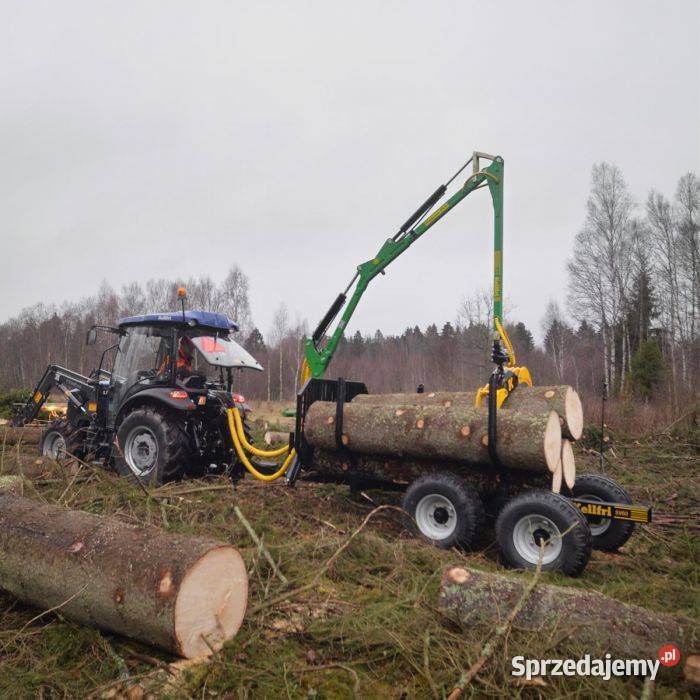 Przyczepa leśna do drzewa 6 ton Zestaw 1 małopolskie Nowy Targ