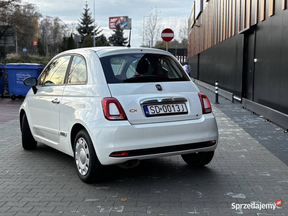 Fiat 500 lift krajowy bezwypadkowy LPG wspomaganie kierownicy Katowice