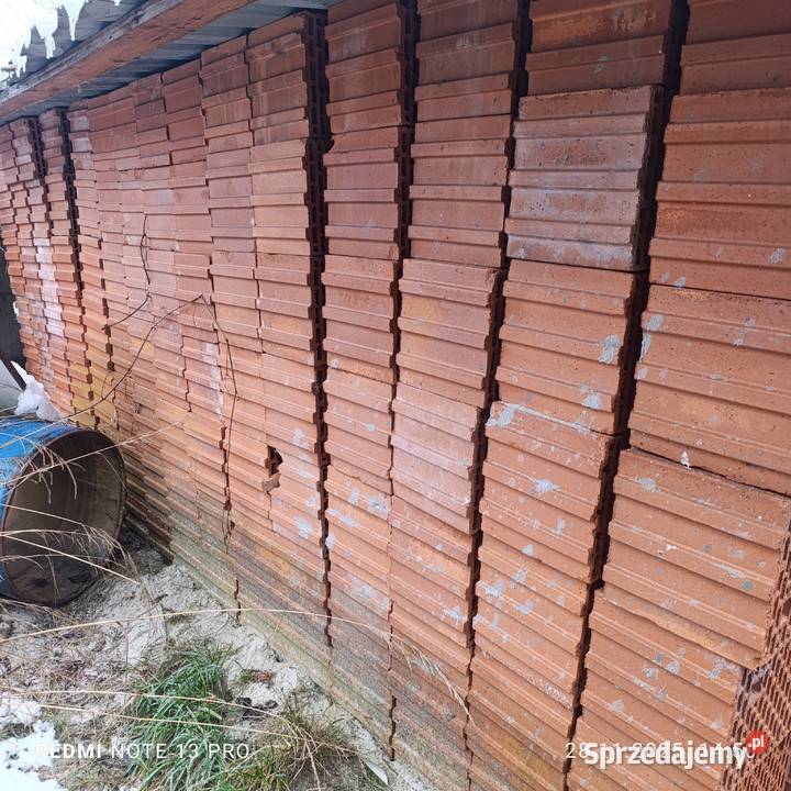 Pustaki porotherm brenner 25 Kłomnice sprzedam