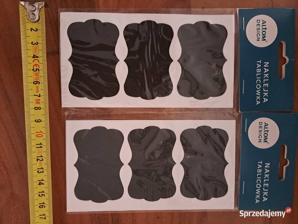 12 x Naklejka tablicowa Naklejka na słoik