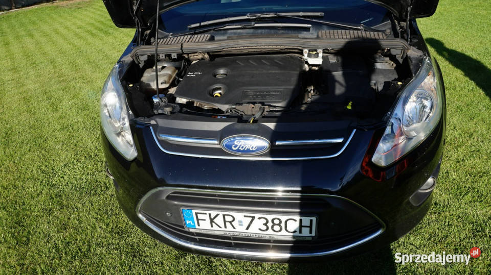 Ford Grand C zarejestrowany ubezpieczony manualna Zielona Góra